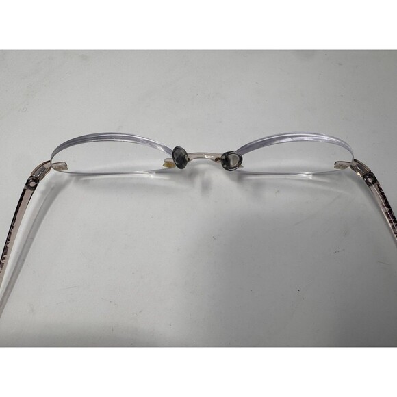 Silhouette SPX 1520 Pink Brown Rimless Eyeglass Frames 50-21-135 Austria Made main image 3